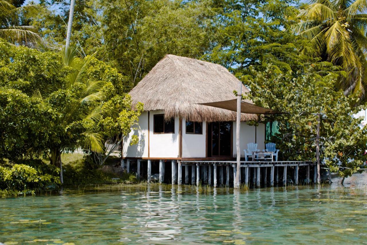 Exclusive Palafito @ Bacalar Lagoon Front Exteriör bild