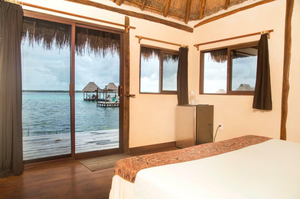 Exclusive Palafito @ Bacalar Lagoon Front Exteriör bild